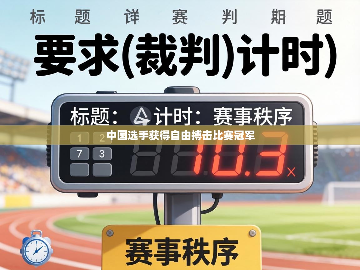 中国选手获得自由搏击比赛冠军