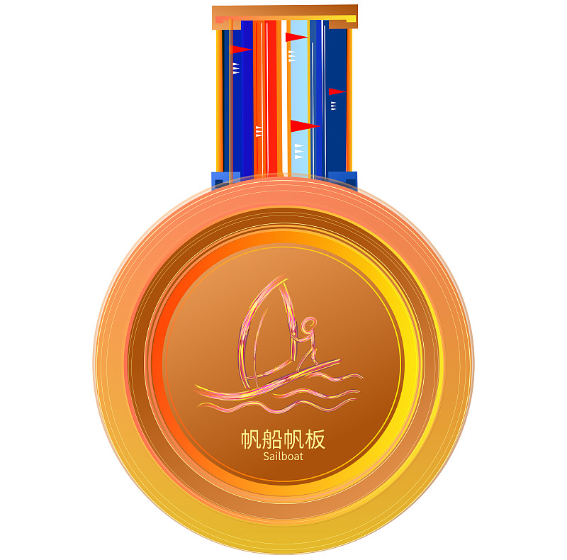 丹麦选手在帆船比赛中夺得铜牌